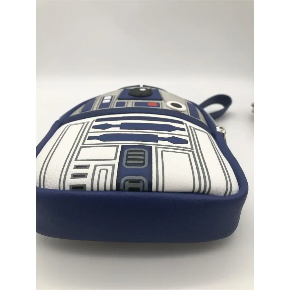 Loungefly Disney Parks Star Wars R2-D2 Droid Wristlet Mini Belt Bag